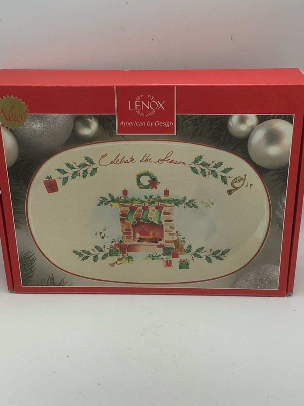 Lenox Holiday “Celebrate the Season” Serving Tray